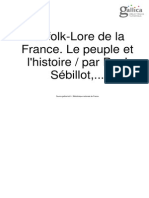 Le Folklore de La France - I