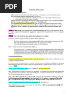 Employment Outline Short Law 567