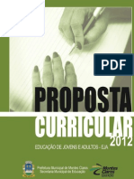 Proposta Curricular Eja Segmento2