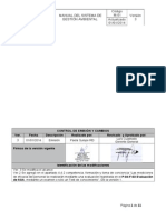 M-01 Manual Del Sistema de Gestión Ambiental