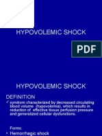 Lecture 4: Hypovolemic Shock