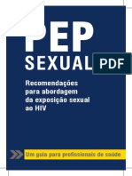 Recomendacoes para Abordagem Da Exposicao Sexual Ao HIV - PEP Sexual PDF