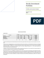 Stocks Investment Portfolio