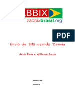 Tutorial Enviando SMS Usando Zabbix e Zenvia