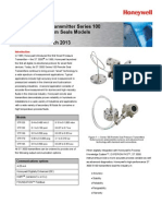 ST 3000 Smart Transmitter Series 100 Remote Diaphragm Seals Models Specifications 34-ST-03-64 March 2013