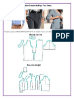 Moldes de Ropa Gratuitos Mujer PDF