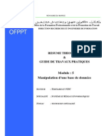 M04 - Manipulation D'une Base de Données TER-TSC