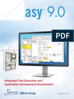 Integrated Test Executive and Application Development Environment