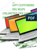 Microsoft Customers Using Bing Maps Unlimited TRX (Add-On SL) - Sales Intelligence™ Report