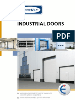 Industrial Sectional Doors DoorHan 2009