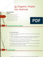 Converting Waste Into Organic Manure - Final