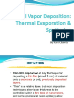 19 Sputtering and Evaporation Presentation-Ravi Chawla