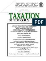 Feu Taxation