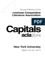 ACLA 2014 Program Draft