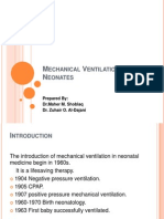 Mechanical Ventilation in Neonates