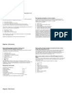 w124032 Fault Memory Diagnosis