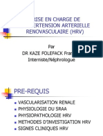 Prise en Charge Hta Renovasculaire