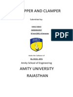 Clipper and Clamper: Amity School of Engineering