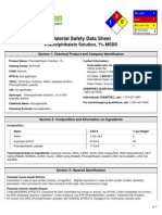 Phenolphthalein Solution, 1% MSDS: Section 1: Chemical Product and Company Identification