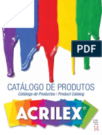 Catalogo Acrilex 2013 Tintas