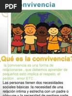 Convivencia Trabajo 5 Basico B