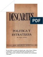 Descartes (Seudonimo) - Politica y Estrategia