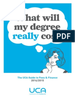 The UCA Guide To Fees and Finance 2014