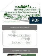 Web-LiDAR Forest Inventory: TreeTop Application