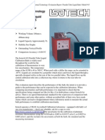 Isothermal Technology Parallel Tube Liquid Bath: Model 915: Evaluation Report