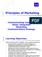 Principles of Marketing: Communicating Customer Value: Integrated Marketing Communications Strategy