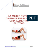 La Mejor Rutina Diaria de Ejercicios para Aumentar Gluteos PDF