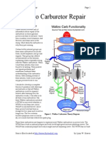 Zama Walbro Carburetor Theory and Diagrams