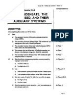 The Condensate, The Boiler Feed, and Their Auxiliary Systems