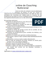 Curso de Coaching Nutricional PDF