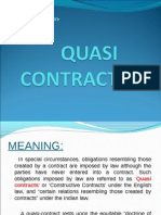 Quasi Contract