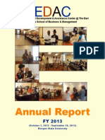 FY 2013 EDAC Annual Report