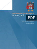 Anaesthetic Services