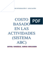 Caso Toma Dato S.R.L. - Modelo de Costeo ABC