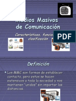 Medios Masivos de Comunicación II° Medio