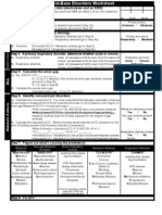 Acid-Base Worksheet