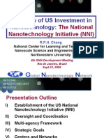 Overview of US Investment in Nanotechnology