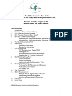 A Toolkit For Intensive Care Units