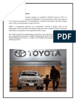 Total Quality Management Applying To Toyota Motors 1