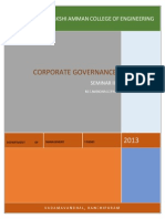 Corporate Governance: Arulmigu Meenakshi Amman College OF Engineering