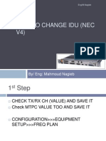 Howto Change Idu (Nec-V4)