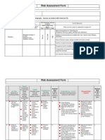 Task Risk Assessment For Radiography