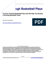 33 Breakthrough Basketball Plays PDF