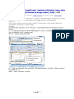 MM - How To Calculate The Goods Receipt Valuation For Purchase Order - 2014