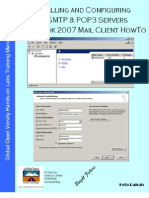 Install and Configure IIS, SMTP, POP3 Servers & Outlook 2k7 Mail Client HowTo v1.0