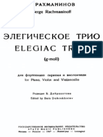 Trio Élégiaque No.1 in G Minor (Rachmaninoff, Sergei) - IMSLP03534-Piano Whole Score